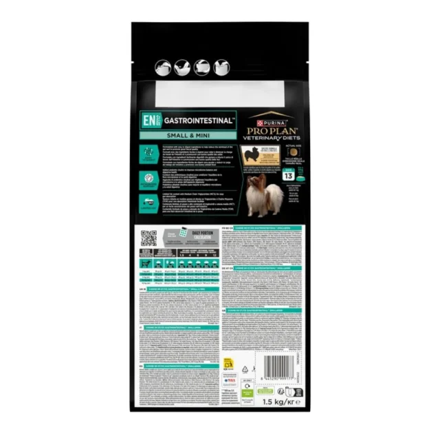Сухий дієтичний корм Purina Pro Plan VD Gastro Small & Mini для собак малих порід при хворобах ШКТ, 1.5 кг