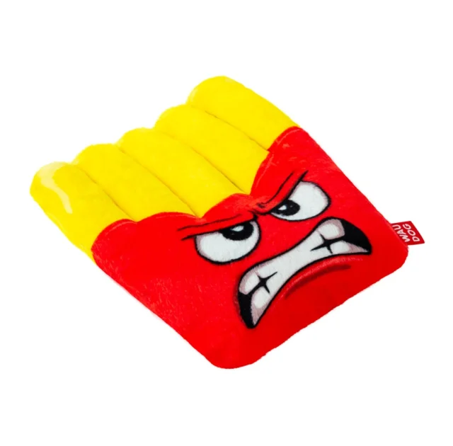 Іграшка WAUDOG Fun Plush для собак, картопля фрі, плюш, 12×14.5 см