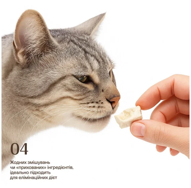 Лакомства Cosset для кошек, лиофилизированные куриные желудки, 30 г