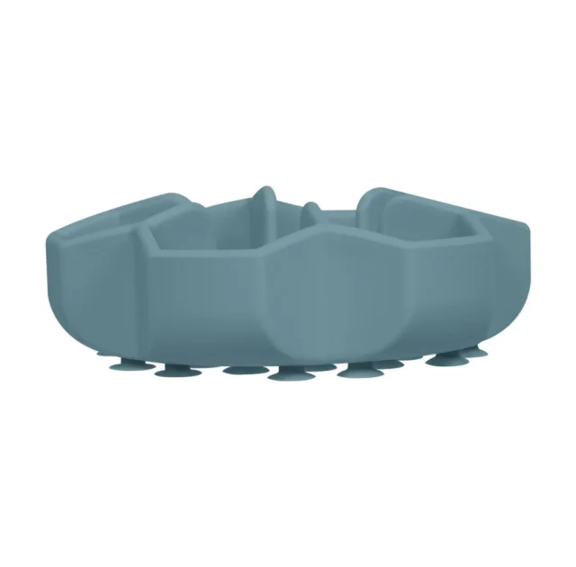 Миска WAUDOG Silicone для повільного харчування, 750 мл, сірий