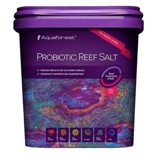 Сіль рифова з пробіотиками Aquaforest Probiotic Reef Salt, 5 кг