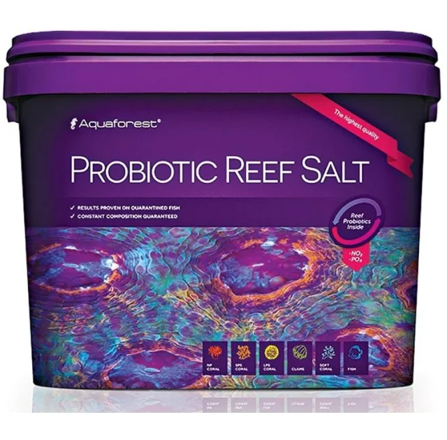 Соль рифовая с пробиотиками Aquaforest Probiotic Reef Salt, 10 кг