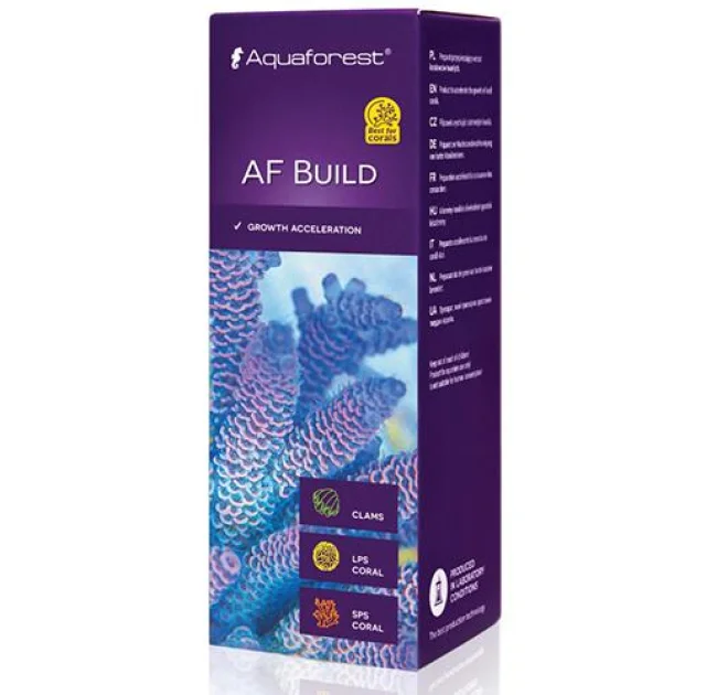 Добавка Aquaforest AF Build для поддержания pH в рифовом аквариуме, 50 мл