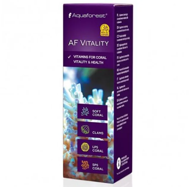 Концентрат витаминов Aquaforest AF Vitality для кораллов, 10 мл