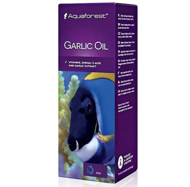 Добавка к корму Aquaforest Garlic Oil с экстрактом чеснока, 50 мл