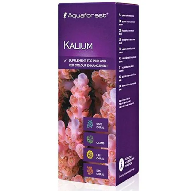 Калий (K) Aquaforest Kalium для морского аквариума, 50 мл