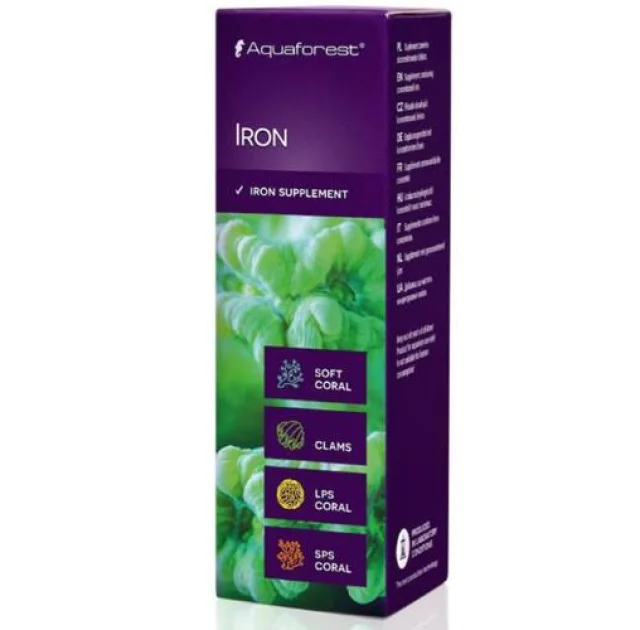 Железо Aquaforest Iron для морского аквариума, 10 мл