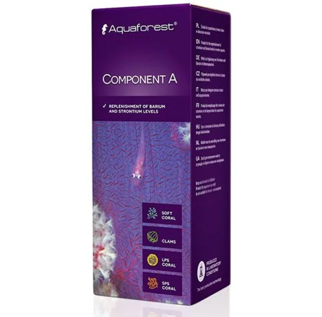 Cтронций и барий Aquaforest Component A для морского аквариума, 200 мл