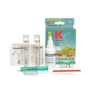 Тест на вміст калію Zoolek Aquatest K, 0,086 кг, 9 x 3,5 x 13,5 см (комплект) Тест на вміст калію Zoolek Aquatest K, 0,086 кг, 9 x 3,5 x 13,5 см (комплект)