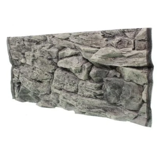 Фон скала серая для аквариумов ATG line, 100X60 см