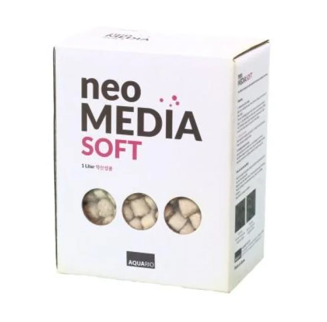 Наполнитель Aquario Neo Media Soft для биофильтрации с понижением pH, 5л