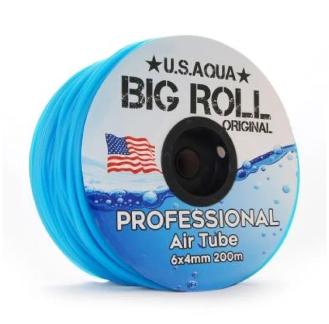 Шланг U.S.Aqua Airline Blue синій 4/6 мм силіконовий, 1 м