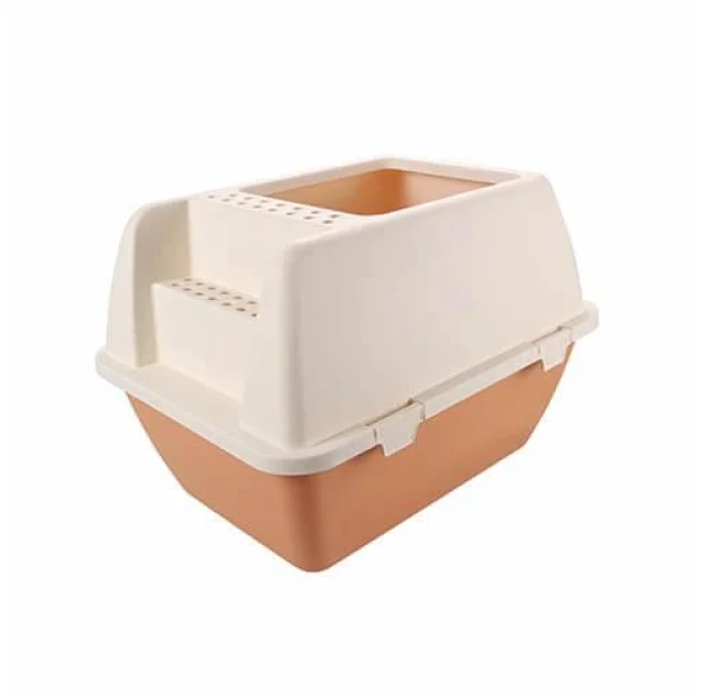 Туалет під наповнювач AnimAll для дорослих котів зі сходами, Р 1190