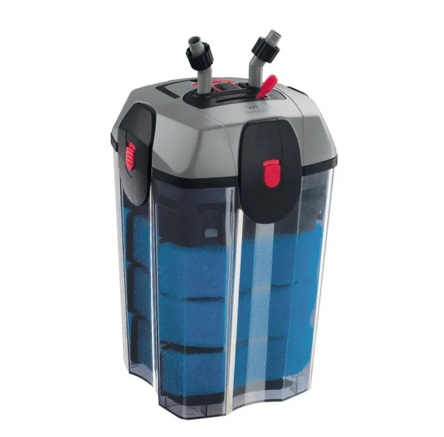 Внешний фильтр Ferplast Bluextreme 1500 в комплекте с фильтрующими материалами и насосом, 26x26x46 см