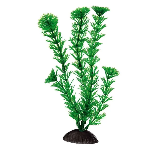 Пластиковое декоративное растение Ferplast BLU 9060 Plastic Cabomba для аквариума, 20 см