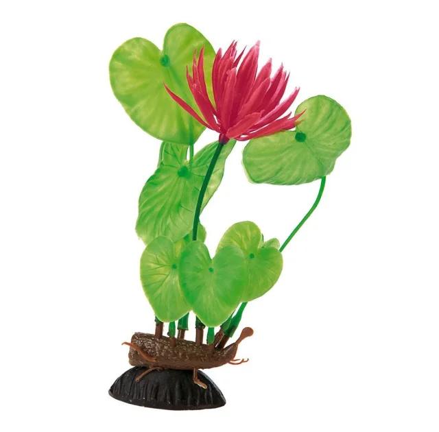 Пластиковое декоративное растение Ferplast BLU 9066 Plastic Eichhornia для аквариума, 20 см