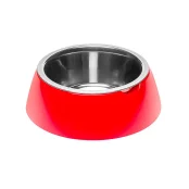 Ferplast Jolie Small Red Bowl металева миска для собак і кішок, 17,1 см