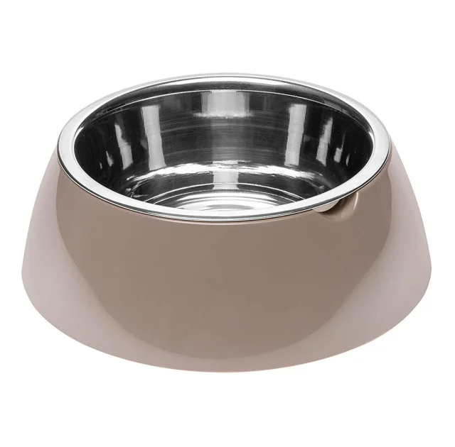 Ferplast Jolie Large Dove Grey Bowl металлическая миска для собак и кошек, 23,3 см