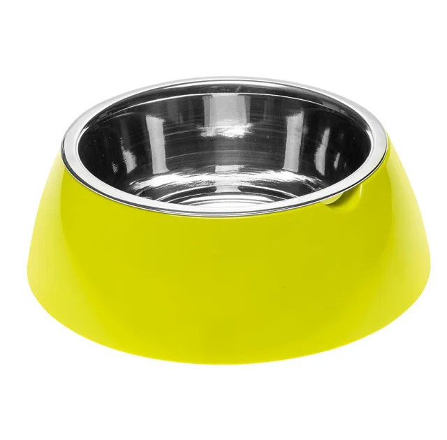 Ferplast Jolie Large Green Bowl металева миска для собак і кішок, 23 см