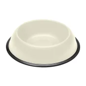 Ferplast Mira KC 76 Bowl White металева пофарбована миска для собак і кішок, біла, 25,5 см