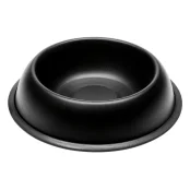 Ferplast Mira KC 78 Bowl Black металева пофарбована миска для собак і кішок, чорна, 28 см