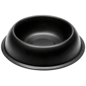 Ferplast Mira KC 80 Bowl Black металева пофарбована миска для собак і кішок, чорна, 32,5 см