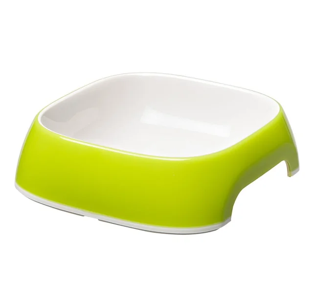 Ferplast Glam Medium Acid Green Bowl пластикова миска для собак і кішок зелена, 750 мл