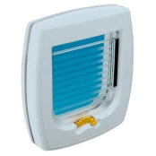 Ferplast Swing 1 Super Basic White дверцята для собак і кішок біла, 21,5x5x24 см