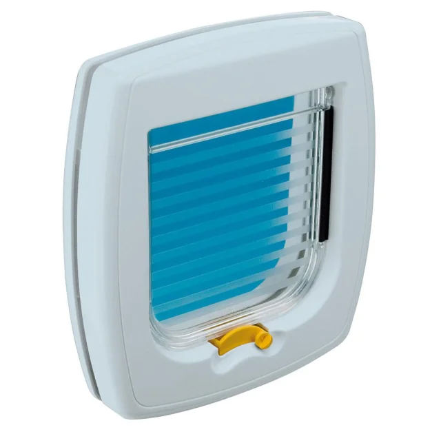 Ferplast Swing 1 Super Basic White дверцята для собак і кішок біла, 21,5x5x24 см