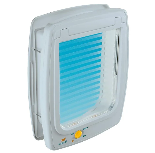Ferplast Swing 11 Tunnel White дверцята для собак і кішок біла, 31x9,6x38,4 см