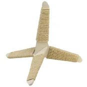 Ferplast Cat Scratcher Tripod когтеточка для кошек из дерева и сизаля, 54x48x45 см