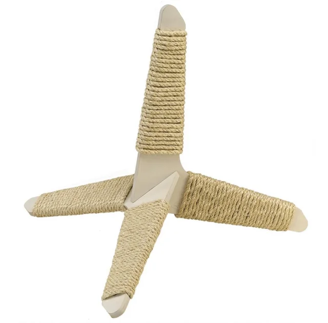 Ferplast Cat Scratcher Tripod когтеточка для кошек из дерева и сизаля, 54x48x45 см