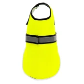 Светящийся жилет-попона Ferplast Radius 60 Extra Large Coat LED для собак, водонепроницаемый, желтая, 60 см