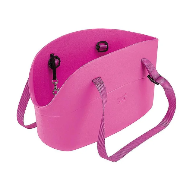 Сумка-переноска Ferplast With-Me Bag Small Purple для дрібних собак до 8 кг, фіолетова, 35×14×22 см