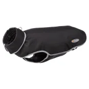 Пальто Ferplast Techno 70 со вшитой шлейкой, для собак, черная, 70 см