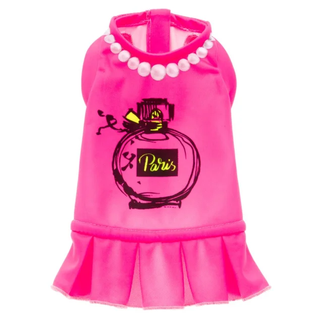 Футболка Ferplast Paris TG Dress для собак, розмір XXS, рожеве, 17.5 см