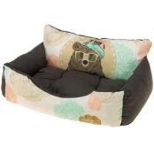 Лежанка из синтетической ткани Ferplast Royal 80 Bedding Ursus для кошек и собак, 78×56×28 см