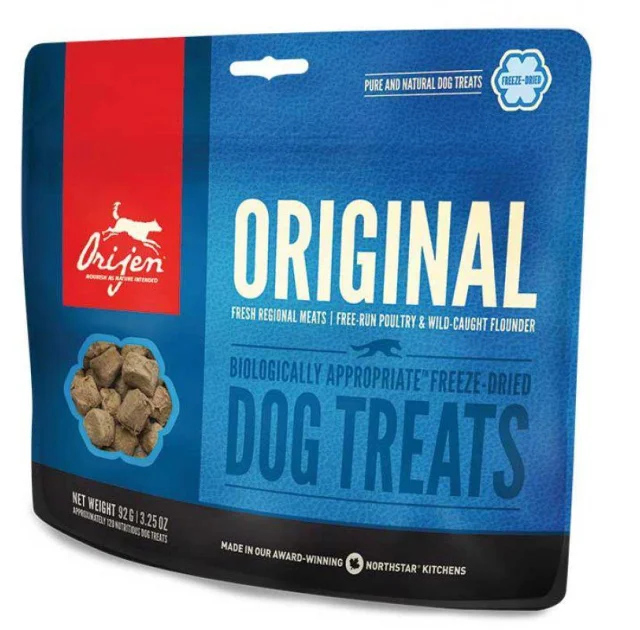Ласощі Orijen Original Dog зі смаком курки та індички для собак всіх порід і вікових груп, 42.5 г