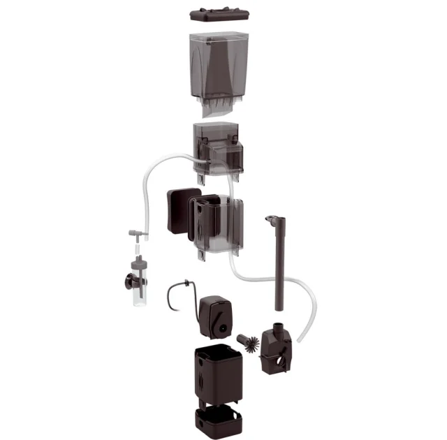 Внутренний скиммер Ferplast Bluskimmer 250, в комплекте с помпой, 10x12x41 см