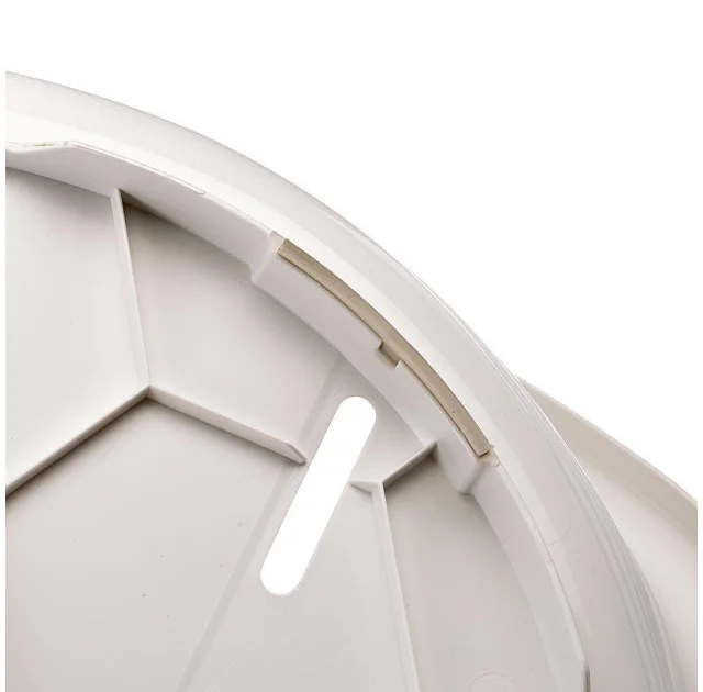 Пластиковый лежак Ferplast Siesta Deluxe 6 White с антискользящим покрытием, 70.5×52×23.5 см