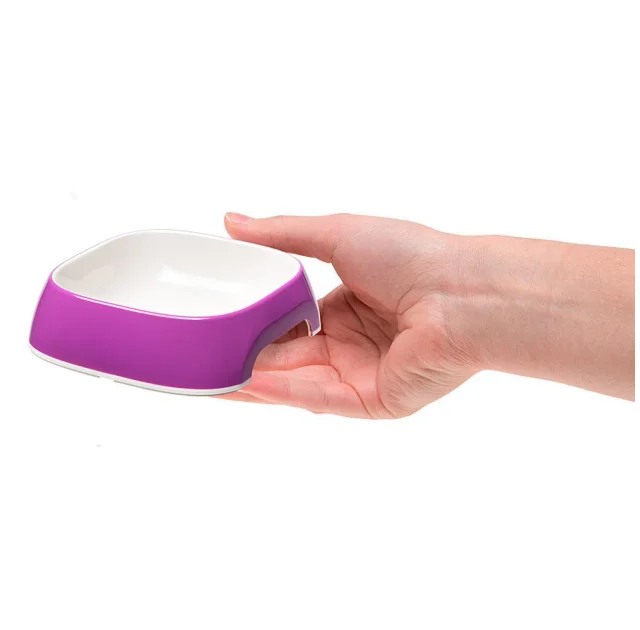 Ferplast Glam Extra Small Violet Bowl пластикова миска для собак і кішок фіолетова, 200 мл