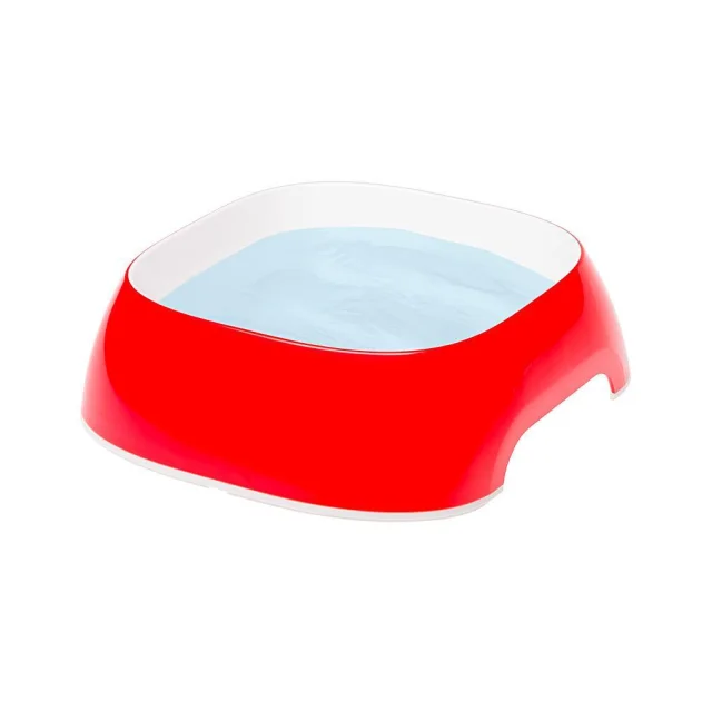 Ferplast Glam Small Red Bowl пластикова миска для собак і кішок червона, 400 мл
