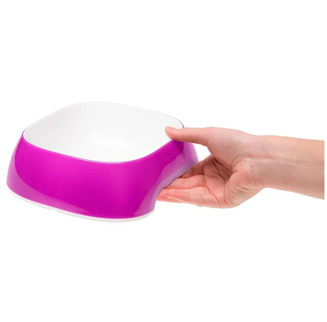Ferplast Glam Medium Violet Bowl пластикова миска для собак і кішок фіолетова, 750 мл
