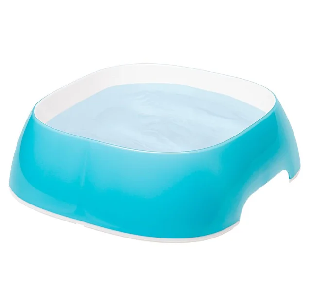 Ferplast Glam Large Light Blue Bowl пластикова миска для собак і кішок блакитна, 1,2 мл
