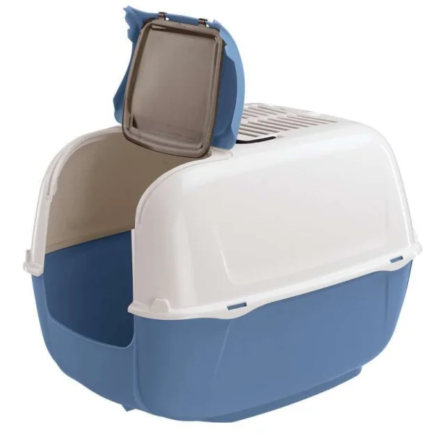 Закритий туалет Ferplast Toilet Home Prima Cabrio для кішок з люком, 52,5x39,5x38 см