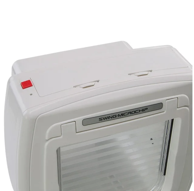 Ferplast Swing Microchip двери с микрочипом белые, 22.5x16.2x25.2 см