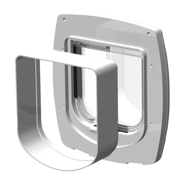 Ferplast Swing 3/5 Extension White модульний розширювальний тунель для дверей Swing білий, 16,3x5x18,4 см