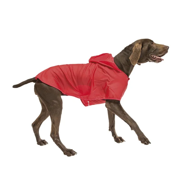 Плащ-дождевик Ferplast Sailor Red TG 47 для собак, красный, 47 см