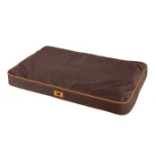 Подушка из прочного материала Ferplast Polo 95 Cushion Brown для собак, коричневая, 95×60×8 см
