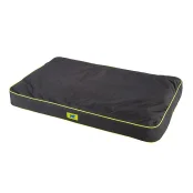 Подушка из прочного материала Ferplast Polo 110 Cushion Black для собак, чёрная, 110×70×8 см